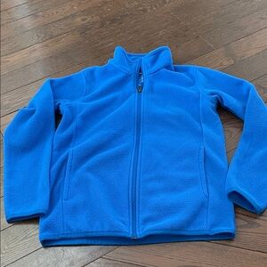 Vibrant Blue Fleece Jacket